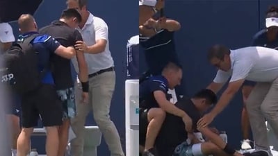 The incident happened that just week after he faced breathing issues during Wimbledon
