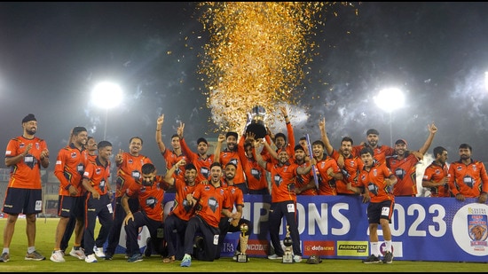 The UTCA T20 tourney comes close on the heels of a similar tournament organised by the PCA in Mohali. (Keshav Singh/HT)