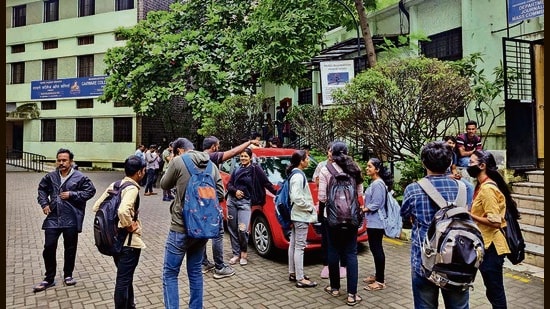 While from Tuesday, August 1, the second special round of the Class 11 admission process will begin and new students who have not yet registered or not yet taken admission for any reason can register themselves for the admission process. (HT PHOTO)