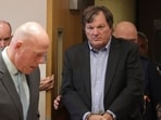 Alleged Gilgo Beach serial killer Rex Heuermann appeared in a Long Island courtroom on Tuesday, August 1, and was seen giving off a cold stare (AP Photo/John Minchillo) Alleged Gilgo Beach serial killer Rex Heuermann appeared in a Long Island courtroom on Tuesday, August 1, and was seen giving off a cold stare (AP Photo/John Minchillo)