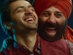 Utkarsh Sharma and Sunny Deol in Gadar 2 Utkarsh Sharma and Sunny Deol in Gadar 2