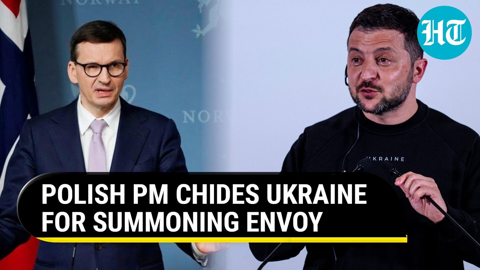 Polish PM Rebukes Zelensky Over Summons To Envoy; 'Such Mistakes Should ...