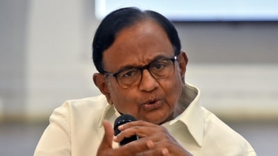 Congress leader P Chidambaram (ANI)
