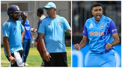 Ashwin defended Dravid and Co. for giving exposure to fringe players (AFP-AP) Ashwin defended Dravid and Co. for giving exposure to fringe players (AFP-AP)
