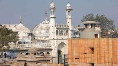 Gyanvapi mosque in Varanasi (File)
