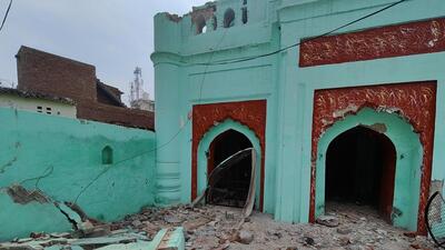 In the last three days, Haryana’s Palwal had its brush with communal clashes where at least four mosques were damaged. (HT Photo) In the last three days, Haryana’s Palwal had its brush with communal clashes where at least four mosques were damaged. (HT Photo)