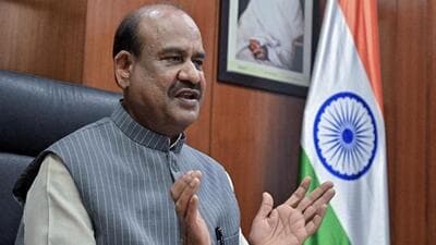 Lok Sabha Speaker Om Birla. (ANI) Lok Sabha Speaker Om Birla. (ANI)