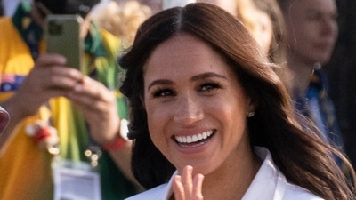 Meghan Markle, Duchess of Sussex, arrives at the Invictus Games venue in The Hague, Netherlands, Friday, April 15, 2022 (AP Photo/Peter Dejong, File) (AP) Meghan Markle, Duchess of Sussex, arrives at the Invictus Games venue in The Hague, Netherlands, Friday, April 15, 2022 (AP Photo/Peter Dejong, File) (AP)