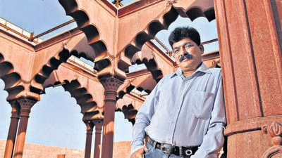 Nitin Desai, well known Production Designer of hindi film industry (aka Bollywood), photographed at his N.D. Studios, in Karjat, outskirts of Mumbai, on April 19, 2008. Photograph: ABHIJIT BHATLEKAR/MINTShukla's Story) (Hindustan Times Media) Nitin Desai, well known Production Designer of hindi film industry (aka Bollywood), photographed at his N.D. Studios, in Karjat, outskirts of Mumbai, on April 19, 2008. Photograph: ABHIJIT BHATLEKAR/MINTShukla's Story) (Hindustan Times Media)