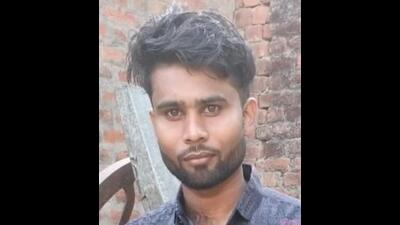 Nitin Singh, one of the 13 labourers killed in the mishap at Shahapur in Thane district on July 31 night (Praful Gangurde/HT PHOTO)
