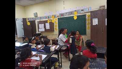 PMC began surveillance and screening programme in schools on Tuesday. (HT PHOTO) PMC began surveillance and screening programme in schools on Tuesday. (HT PHOTO)