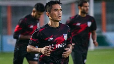 Indian football team captain Sunil Chhetri (PTI)