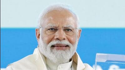 Prime Minister Narendra Modi said our goal should be to create a level platform where women achievers become the norm (ANI/ PIB) Prime Minister Narendra Modi said our goal should be to create a level platform where women achievers become the norm (ANI/ PIB)