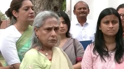 SP MP Jaya Bachchan. (ANI)