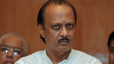 Mumbai: Maharashtra Deputy Chief Minister Ajit Pawar during a press conference in Mumbai. (PTI) Mumbai: Maharashtra Deputy Chief Minister Ajit Pawar during a press conference in Mumbai. (PTI)