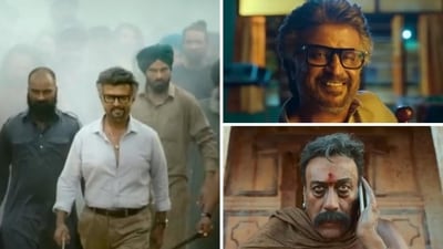 Superstar Rajinikanth stuns in the Jailer Showcase, released on August 2. Superstar Rajinikanth stuns in the Jailer Showcase, released on August 2.