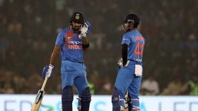 India’s middle-order regulars Shreyas Iyer and KL Rahul are doubtful starters for the Asia Cup (BCCI)