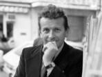 French writer Gilles Perrault poses in Paris on May 7, 1974. Gilles Perrault died aged 92, his family announced on August 3.