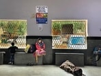 One place in the station where time moves as slowly as a countryside passenger train is the waiting room on platform 1. One place in the station where time moves as slowly as a countryside passenger train is the waiting room on platform 1.