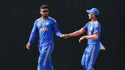 India A cricketer Riyan Parag (BCCI Twitter)