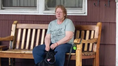 Asa Ellerup said she does not even have a bed to sleep in now (GoFundMe)