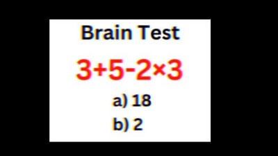 Try solving this maths brain teaser. (Instagram/@mathcince) Try solving this maths brain teaser. (Instagram/@mathcince)