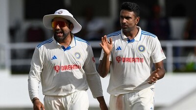 Rohit Sharma (L) and Ravichandran Ashwin (R), of India (AFP) Rohit Sharma (L) and Ravichandran Ashwin (R), of India (AFP)