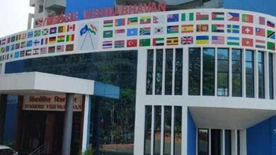 College principal Dr Hrishikesh Soman said the institution has initiated an inquiry against the teacher after some groups objected to his remarks. College principal Dr Hrishikesh Soman said the institution has initiated an inquiry against the teacher after some groups objected to his remarks.