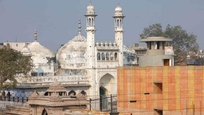 Gyanvapi Mosque in Varanasi. Gyanvapi Mosque in Varanasi.
