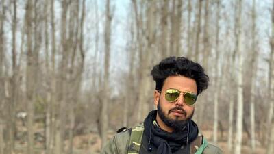 KPhoto of an Army jawan Javaid Ahmad Wani who came back home on leave, went missing on Saturday evening in Kulgam district. (ANI)