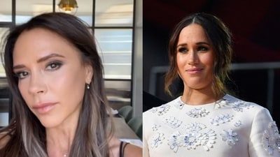 A former friend of Meghan Markle has claimed that the Duchess of Sussex “squealed” when she saw Victoria Beckham at an event in 2013 (victoriabeckham/Instagram, Angela Weiss / AFP) A former friend of Meghan Markle has claimed that the Duchess of Sussex “squealed” when she saw Victoria Beckham at an event in 2013 (victoriabeckham/Instagram, Angela Weiss / AFP)