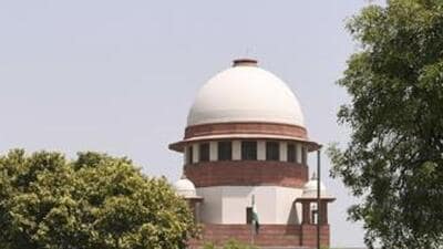 On the second straight day of arguments, the five-judge Constitution bench comprising Chief Justice of India (CJI) Dhananjaya Y Chandrachud and the four most senior judges of the Supreme Court – justices Sanjay Kishan Kaul, Sanjiv Khanna, BR Gavai and Surya Kant -- pondered over the argument that Article 370 became a permanent feature of the Constitution of India on the adoption of a separate constitution for J&K on January 26, 1957 (File) On the second straight day of arguments, the five-judge Constitution bench comprising Chief Justice of India (CJI) Dhananjaya Y Chandrachud and the four most senior judges of the Supreme Court – justices Sanjay Kishan Kaul, Sanjiv Khanna, BR Gavai and Surya Kant -- pondered over the argument that Article 370 became a permanent feature of the Constitution of India on the adoption of a separate constitution for J&K on January 26, 1957 (File)