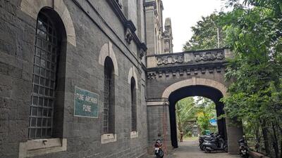 Pune Archive Department at Bund Garden Road has over 39,000 sets of old land records. Several proposed infrastructure projects in and around Pune have seen an increase in demand for land records over past years, according to officials. (SHANKAR NARAYAN/HT) Pune Archive Department at Bund Garden Road has over 39,000 sets of old land records. Several proposed infrastructure projects in and around Pune have seen an increase in demand for land records over past years, according to officials. (SHANKAR NARAYAN/HT)