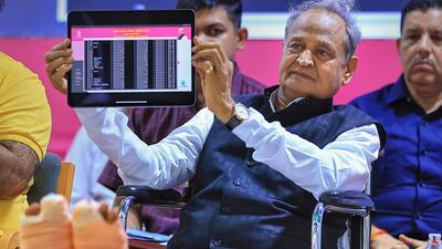 Rajasthan chief minister Ashok Gehlot said Manohar Khattar failed to stop the violence in Haryana and was making such statements just to divert the attention of people, which is not appropriate (PTI File)