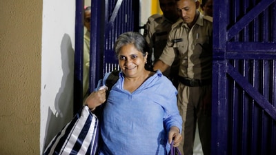 Social activist Teesta Setalvad was arrested on June 25 last year for allegedly fabricating evidence, committing forgery and hatching a criminal conspiracy to frame PM Narendra Modi and others in the 2002 communal riots cases in Gujarat. (PTI) Social activist Teesta Setalvad was arrested on June 25 last year for allegedly fabricating evidence, committing forgery and hatching a criminal conspiracy to frame PM Narendra Modi and others in the 2002 communal riots cases in Gujarat. (PTI)