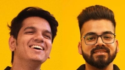 co-founders of fintech app Fam Sambhav Jain and Kush Taneja (R). (Twitter, Linkedin) co-founders of fintech app Fam Sambhav Jain and Kush Taneja (R). (Twitter, Linkedin)