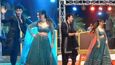 Bride and groom set the dance floor on fire with their amazing performance to Bole Chudiyan. (Instagram/@weddingz.in) Bride and groom set the dance floor on fire with their amazing performance to Bole Chudiyan. (Instagram/@weddingz.in)