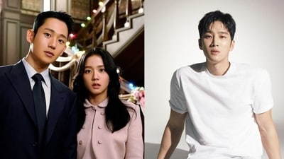 Jung Hae In and BLACKPINK's Jisoo were seen in Snowdrop. Jung Hae In and BLACKPINK's Jisoo were seen in Snowdrop.