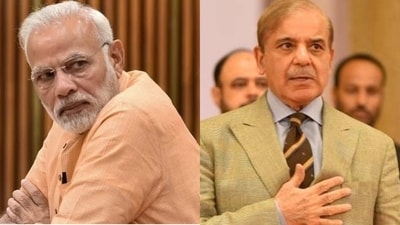 Prime Minister Narendra Modi and Pakistan Prime Minister Shehbaz Sharif Prime Minister Narendra Modi and Pakistan Prime Minister Shehbaz Sharif