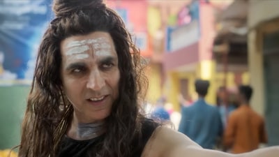 Akshay Kumar is a messenger of Shiva in OMG 2. Akshay Kumar is a messenger of Shiva in OMG 2.