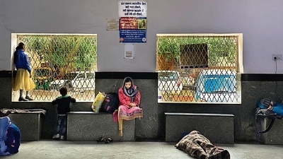 One place in the station where time moves as slowly as a countryside passenger train is the waiting room on platform 1. One place in the station where time moves as slowly as a countryside passenger train is the waiting room on platform 1.