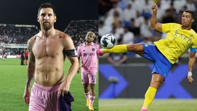 Lionel Messi joined Inter Miami and Cristiano Ronaldo plays for Al Nassr. Lionel Messi joined Inter Miami and Cristiano Ronaldo plays for Al Nassr.