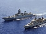 Indian Navy's INS Chennai undertook a Passage Exercise with Hellenic Naval Ship Nikiforos Fokas in the Aegean Sea on July 29. Indian Navy's INS Chennai undertook a Passage Exercise with Hellenic Naval Ship Nikiforos Fokas in the Aegean Sea on July 29.
