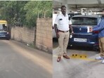 Snapshot of the man driving the wrong lane. Snapshot of the man driving the wrong lane.