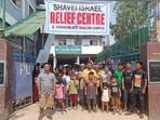Several Bnei Menashe members have taken shelter in a synagogue in Mizoram Several Bnei Menashe members have taken shelter in a synagogue in Mizoram