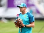 Andy Flower during a practice session