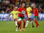 Colombia's Leicy Santos in action