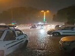 Heavy rain lashes parts of Delhi Heavy rain lashes parts of Delhi