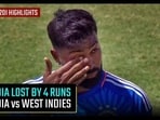 India vs West Indies Match Highlight I Hardik Pandya Crying India vs West Indies Match Highlight I Hardik Pandya Crying