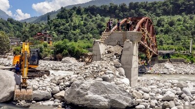 The state witnessed 79 landslides and 53 flash flood incidents in the state, as per data. (ANI) The state witnessed 79 landslides and 53 flash flood incidents in the state, as per data. (ANI)